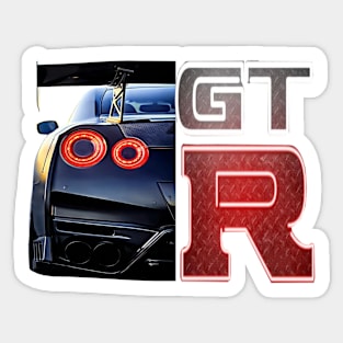 Nissan GTR Supercar Products Sticker